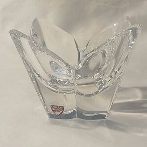 🐰 SALE! Elegant Clear Crystal Lotus Bowl
